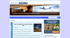 Desktop Screenshot of flight-simulator-world.org