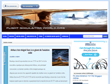 Tablet Screenshot of flight-simulator-world.org
